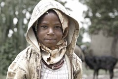 Ethiopia, boy with hood