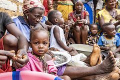 Sierra Leone, group of women and child