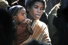 Madagascar, woman and child