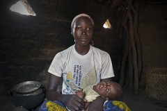 Tchad, mother and daughter