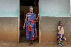 Uganda, Mbarara region, mother and child