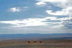 Mongolian horsemen