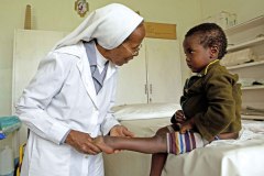 Ethiopia, Rapid,  boy at hospital